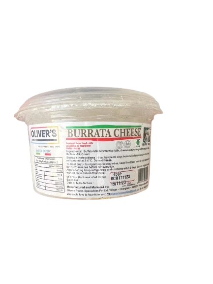 Oliver's Burrata Cheese - 450g - image 1