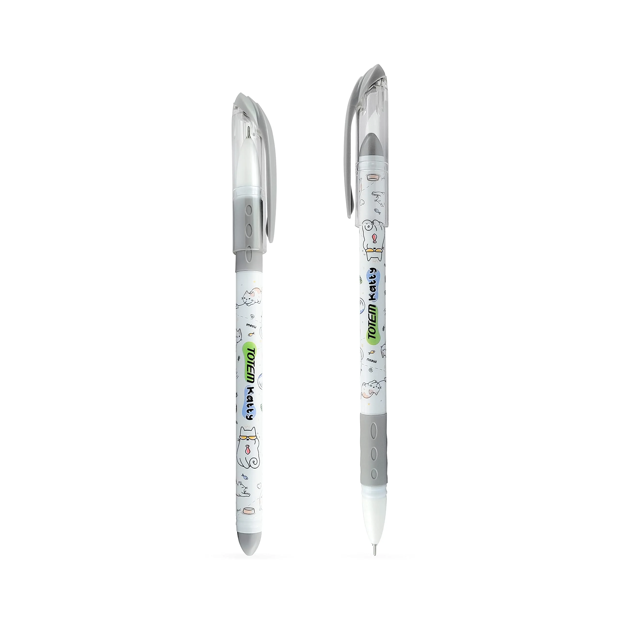 TOTEM Katty Ball Pens | 20Pcs Black Ink | Gifts for Stylish Girls & Women|Pens for Writing|0.5 mm Tip Ball Pens Pack|Smooth Writing Pastel Pens|Stationery Set for Students|Ball Pens Set - image 2