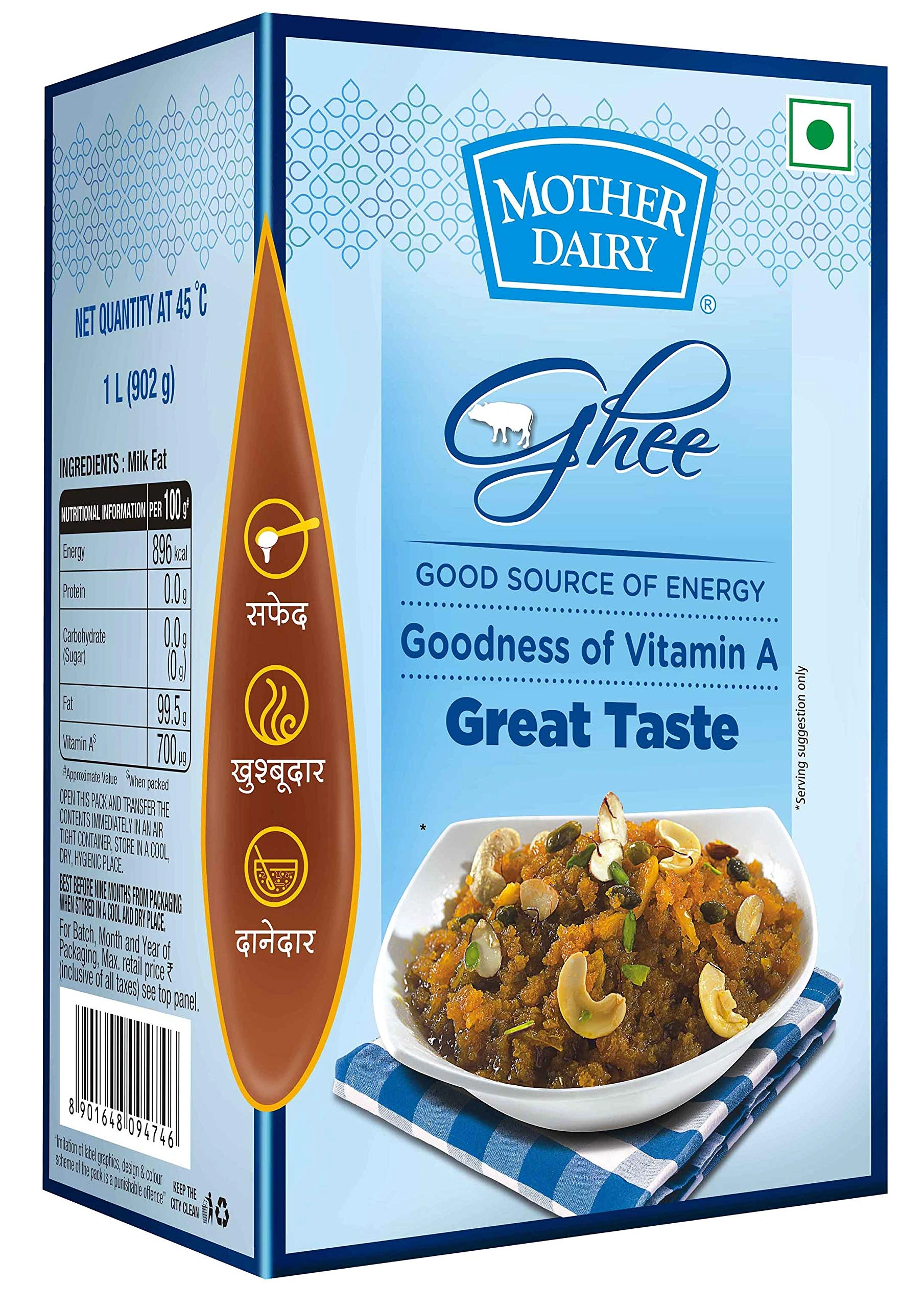 Mother Dairy Pure Healthy Ghee, 1L - image 2
