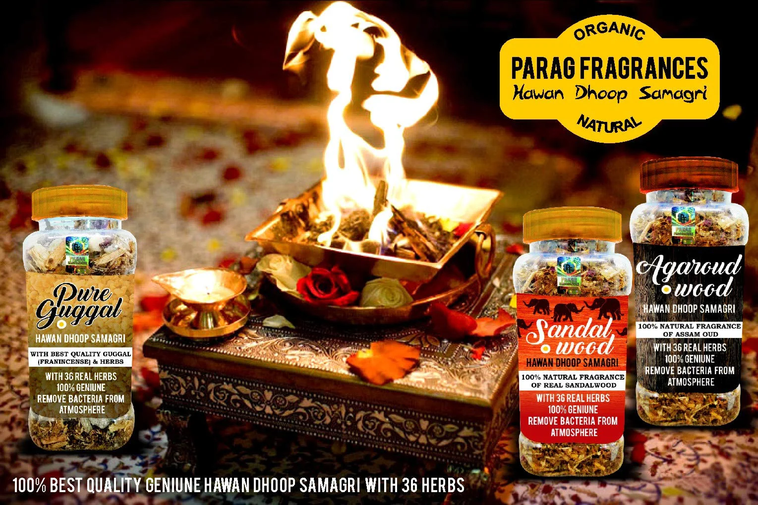 Parag fragrances loban with Jannat al Firdaus Oil 250gm/Natural for Dhoop and Hawan - image 2