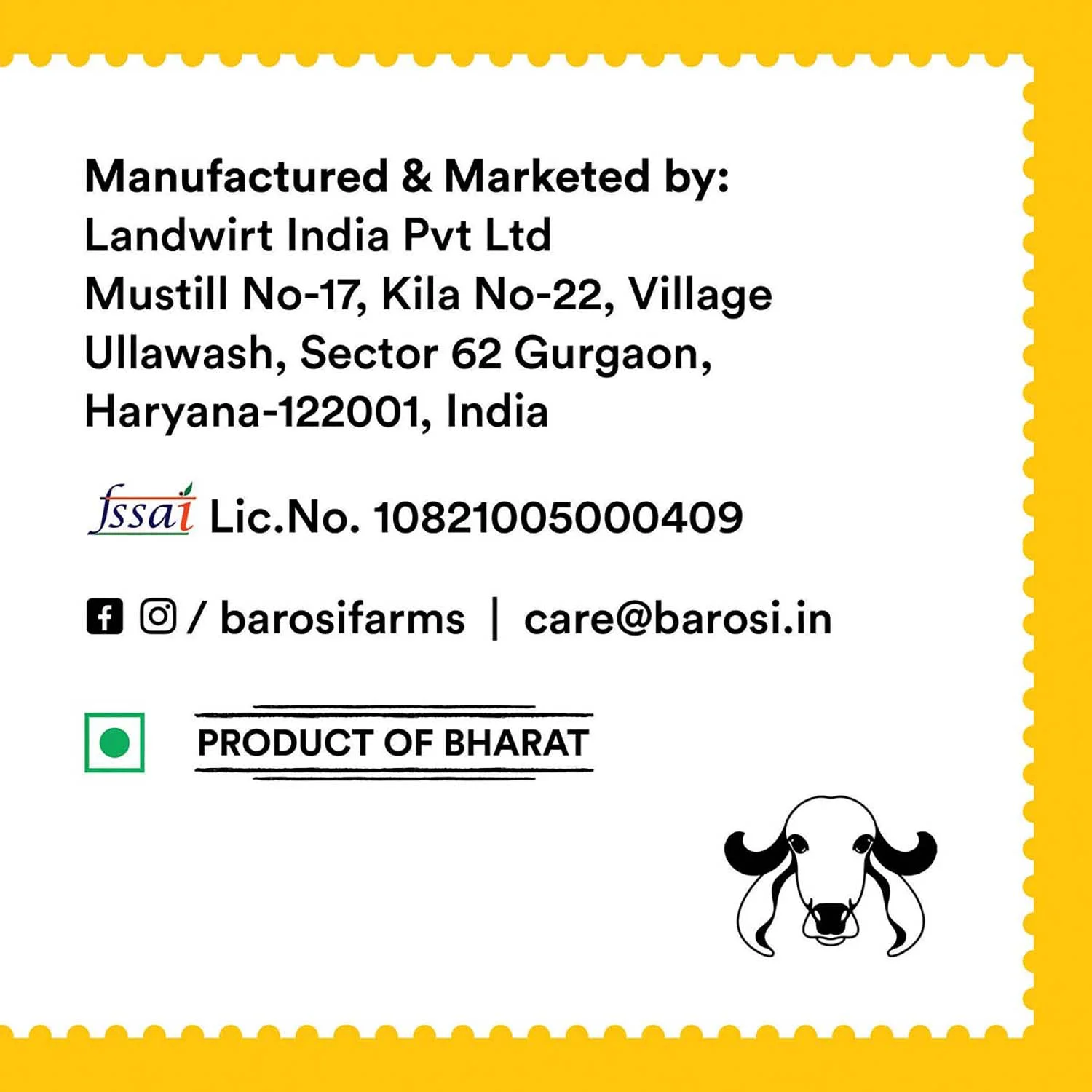 Barosi Premium A2 Cow Ghee 500 millilitre | A2 Danedar Desi Ghee | Churned from Curd with Bilona Method | Pure & Aromatic | Organic, Farm Made in Small Batches | Glass Jar Packing - image 1