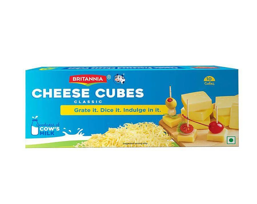 Britannia Cheese Cubes, 200 g (10 Cubes x 20 g Each) - image 2