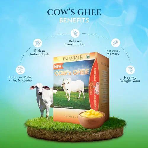 Patanjali Cow's Ghee, 1L(1 kg) - image 2