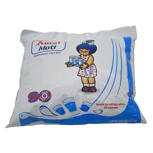 Amul Moti - Homogenised Toned Milk, 450 ml - image 1
