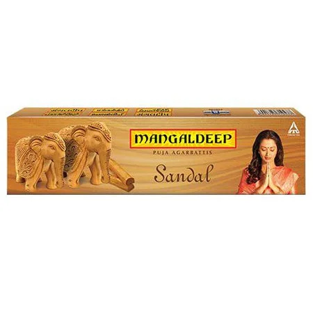 Mangaldeep Incense Sticks, Sandal, 12 Sticks