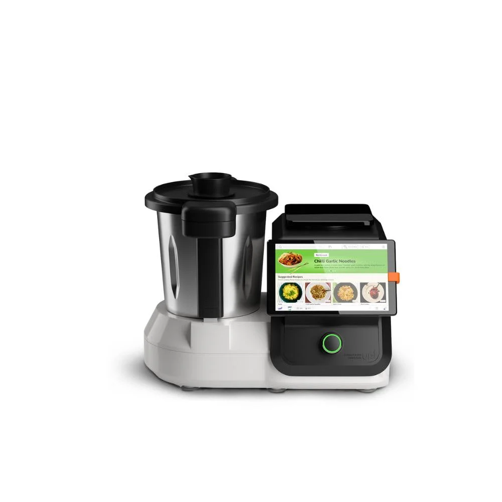upliance, AI Cooking Assistant with 500+ recipes from around the world | WiFi & built-in 8 inch Touch screen | Automated Chop, Saute, Stir, Knead, Steam And Cook  (Indian Plug) - image 1