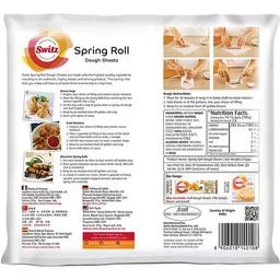 Switz Spring Roll Sheets - 6X6, 40 pcs Pouch - image 2