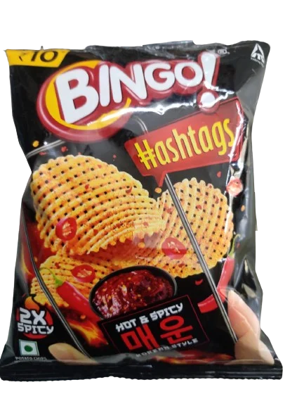 Bingo Hashtags 2X Hot & Spicy 20G