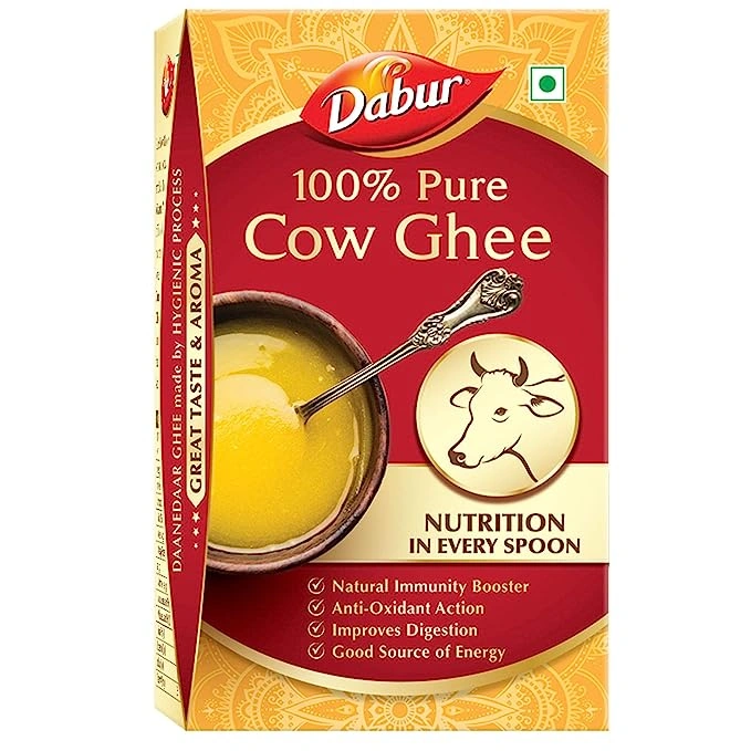 Dabur 100% Pure Daanedaar Cow Ghee with Rich Aroma | Naturally improves digestion and boosts immunity -1L - image 2