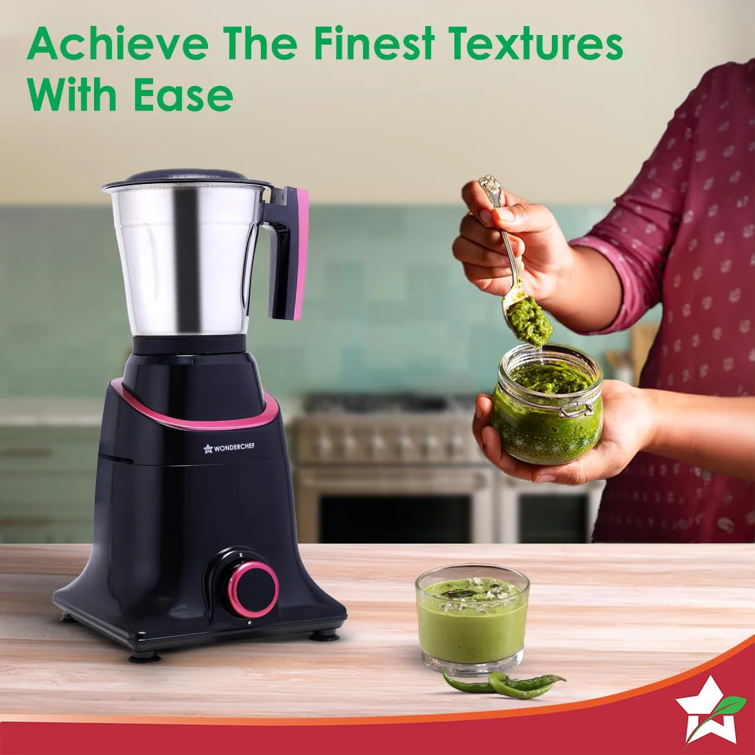 Wonderchef Select Mixer Grinder 750W 4 Jar - image 1