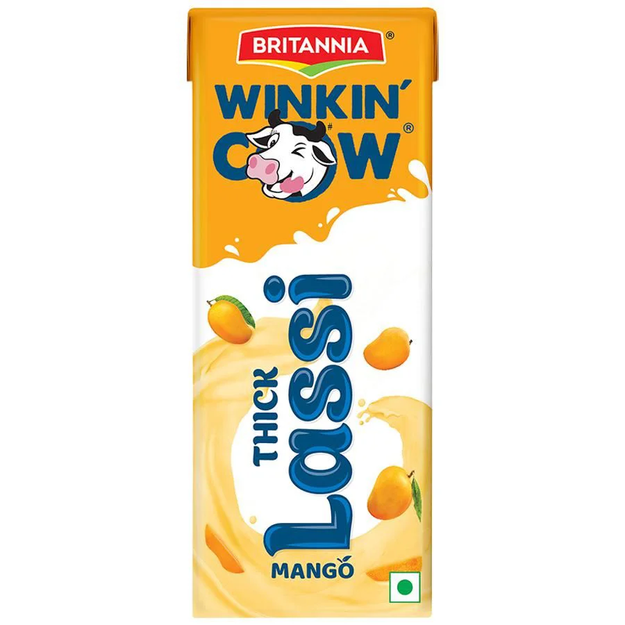 Britannia Winkin Cow Mango Lassi, 180 ml - image 2