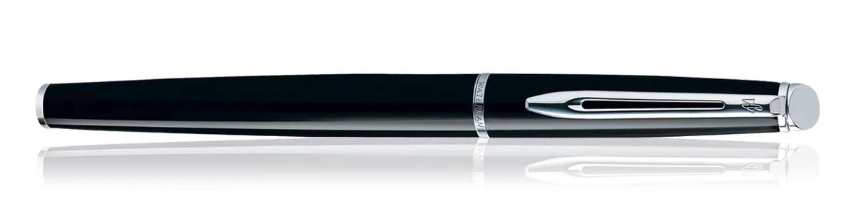 Waterman Hemisphere CT Fountain Pen Medium Nib-Mars Black - image 1