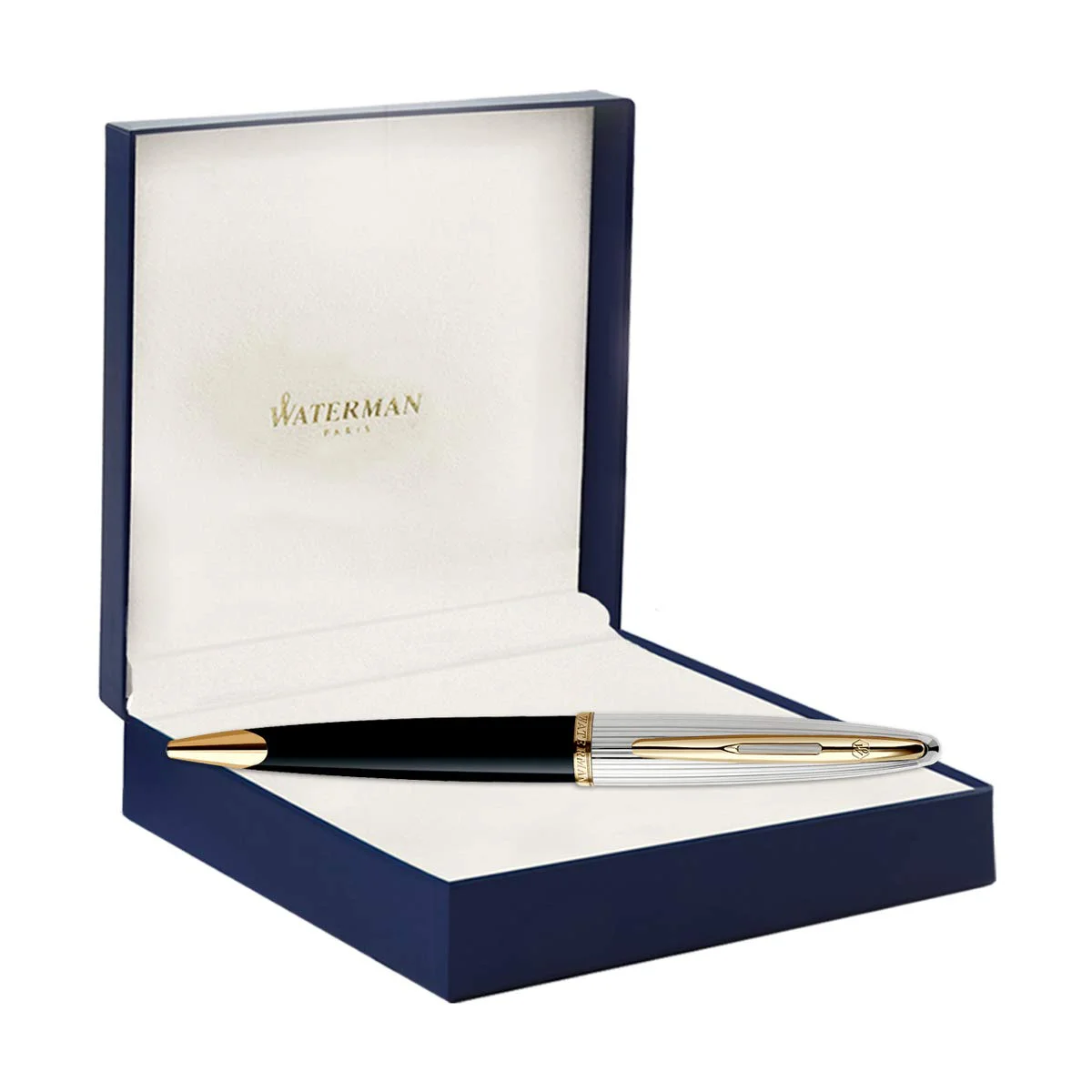 Waterman Carene Dlx GT Ballpoint Pen - Black - image 1