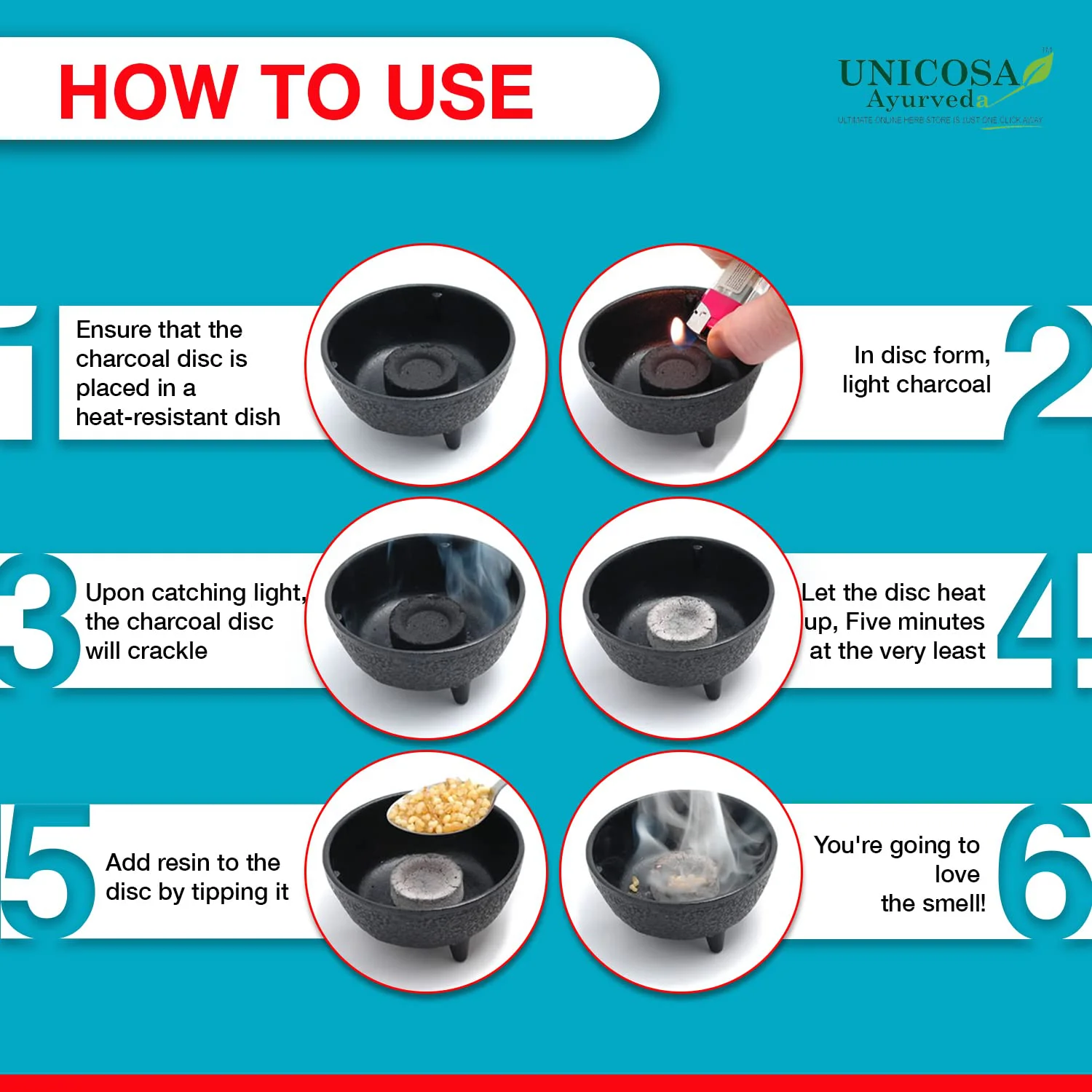 UNICOSA Ayurveda Pure Frankincese Resin 100gm Kunduru | Loban | Monastery Incense | Olibanum | Boswellia Carterii | Frankincense Tears | Pure Frankincense Granules | Premium Incense - image 1