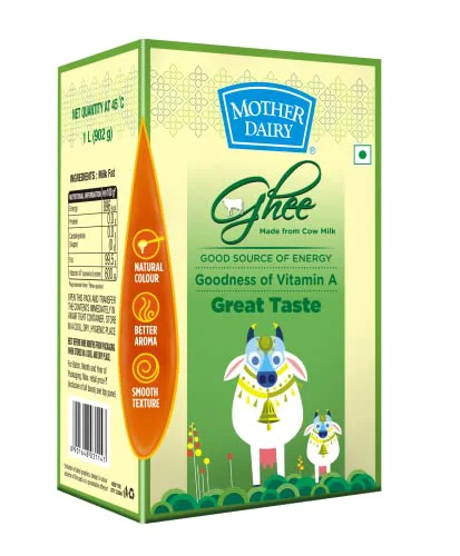 MOTHER DAIRY Cow GHEE CEKA Pack 1LTR - image 1