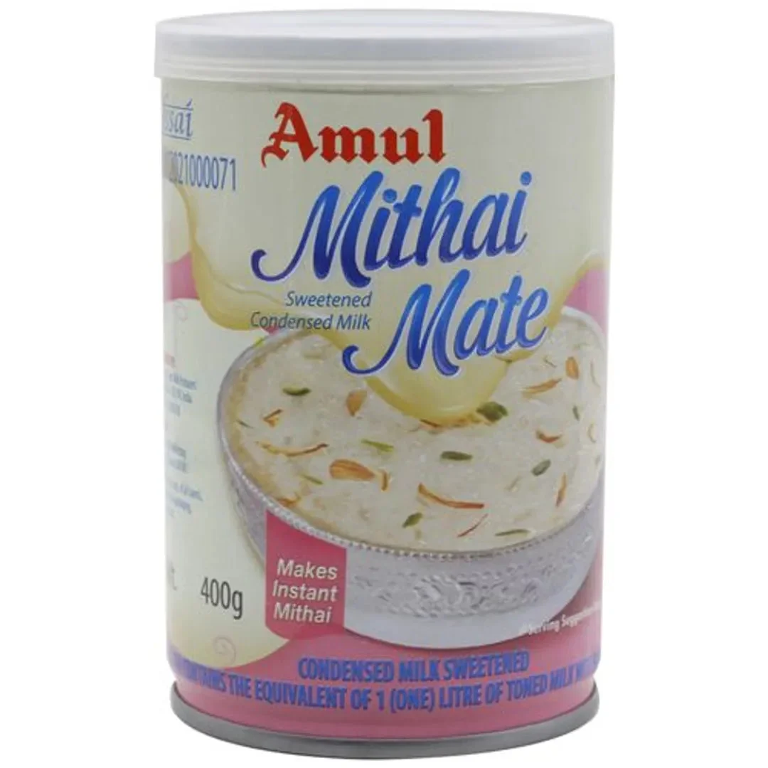 Amul Sweetened Condensed Milk Mithai Mate, 400g - image 1