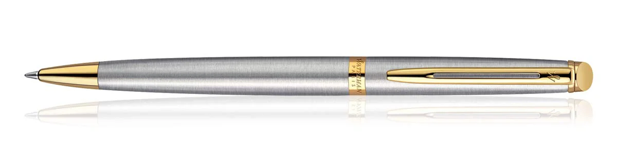 Waterman Hemisphere Ss Gt Ballpoint Pen - Blue - image 2