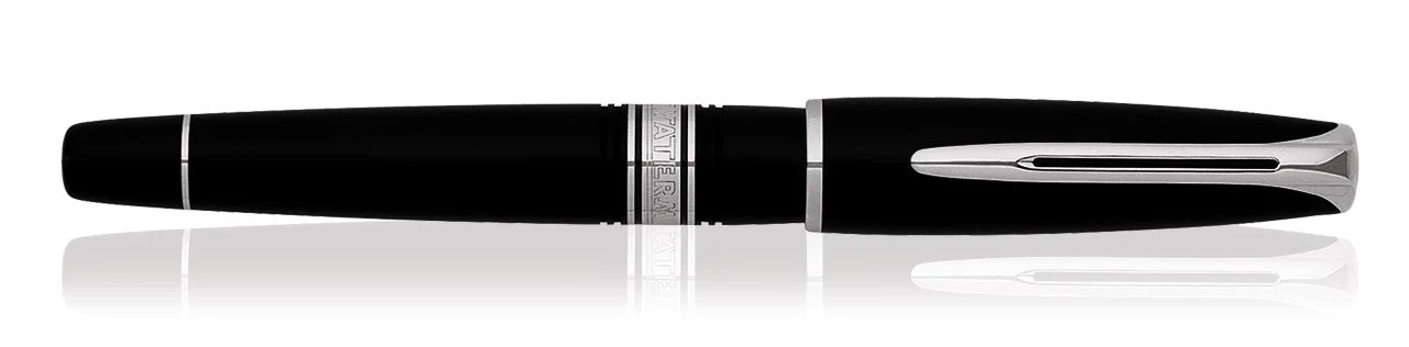 WATERMAN CHARLESTON Chrome Trim ROLLERBALL PEN - image 1
